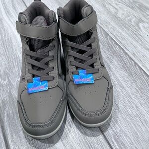 Kids' Charcoal High-Top Sneakers